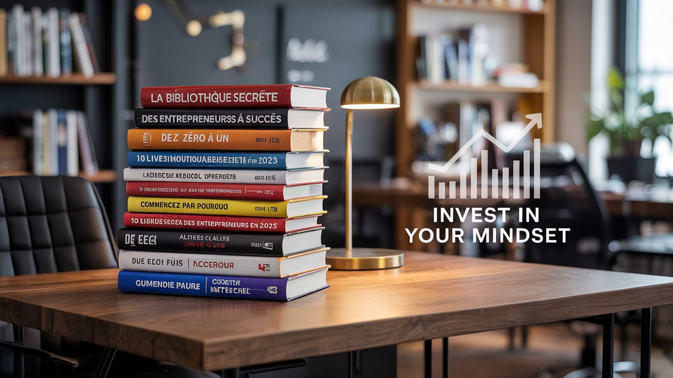 La bibliothèque secrète des entrepreneurs à succès : 10 livres incontournables pour les entrepreneurs en 2025